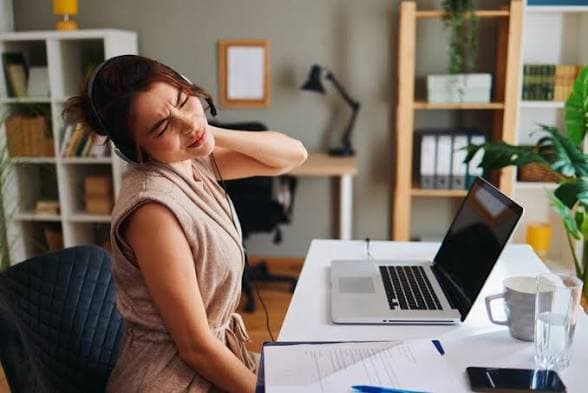 Stiffness from desk work